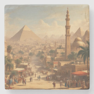 Ancient Egypt. Stone Coaster