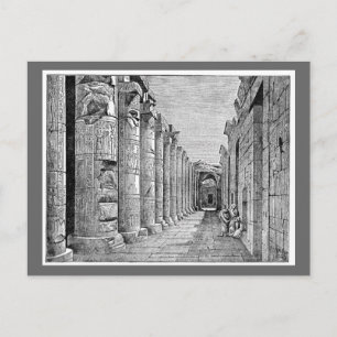 Ancient Egypt Temple Postcard