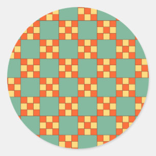 ancient egypt textile pattern background texture p classic round sticker