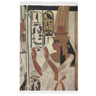 Ancient Egypt with Pyramids, Sphinx Temples Calendar