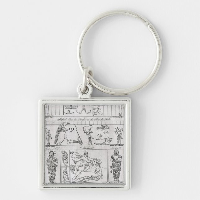 Ancient Egyptian and Persian Key Ring (Front)