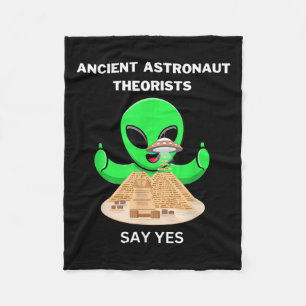 Ancient Egyptian Astronaut Theorists Say Yes, Anci Fleece Blanket