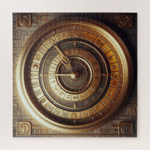 Ancient Egyptian Background Jigsaw Puzzle