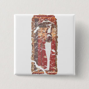 Ancient Egyptian Book of the Dead - Horus 15 Cm Square Badge