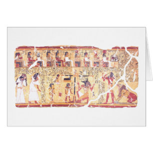 Ancient Egyptian Book of the Dead Weighing the Hea