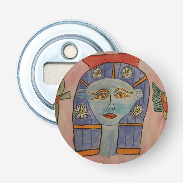 Ancient Egyptian Button Bottle Opener (Front)