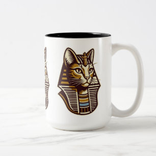 Ancient Egyptian Cat Coffee Mug – Pharaoh Cat Desi