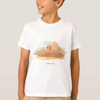 Ancient Egyptian civilisation cool Pyramids design T-Shirt