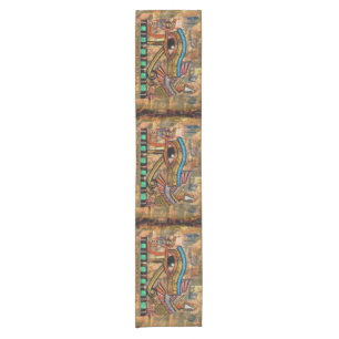Ancient Egyptian Eye of Horus Wadjet Table-runner Short Table Runner