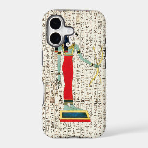 Ancient Egyptian God Geb Hieroglyphics Design