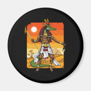 Ancient Egyptian God Sobek Magnet