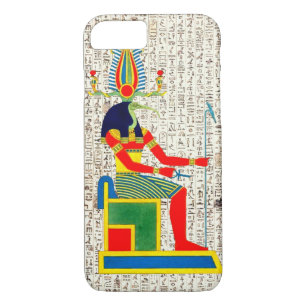 Ancient Egyptian God Thoth Hieroglyphics iPhone 8/7 Case