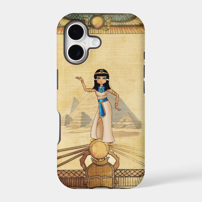 Ancient Egyptian Goddess Isis Winged Phone Case  (Back)
