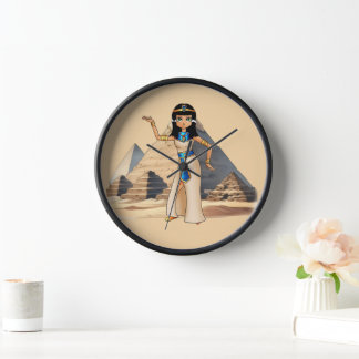 Ancient Egyptian Goddess Isis Winged Phone Case Clock