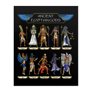 Ancient Egyptian Gods Acrylic Print