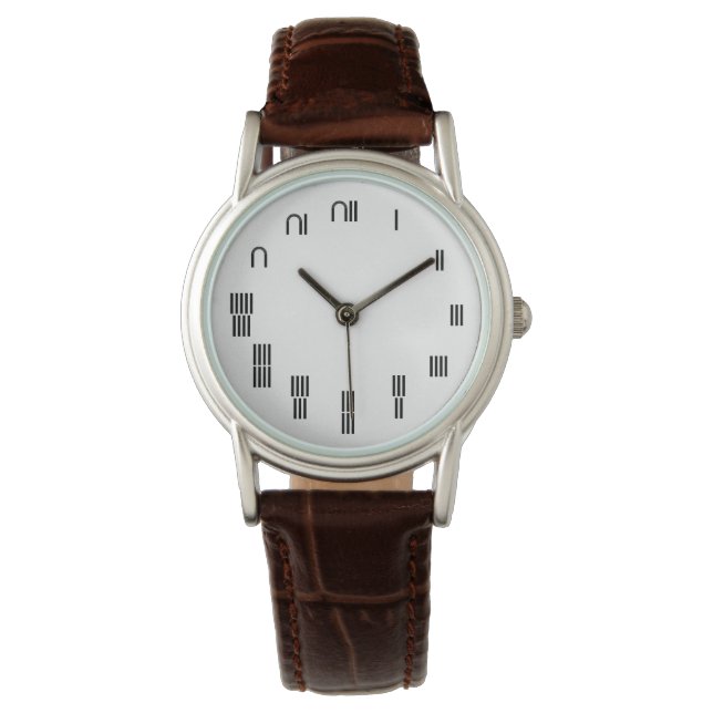 Ancient Egyptian Hieroglyph Numbers Watch (Front)