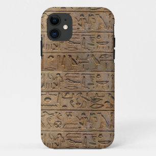 Ancient Egyptian Hieroglyphs Designer Gift iPhone 11 Case