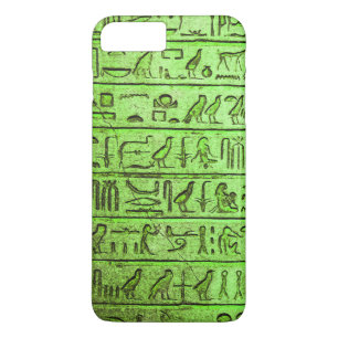 Ancient Egyptian Hieroglyphs Green iPhone 7 Plus iPhone 8 Plus/7 Plus Case
