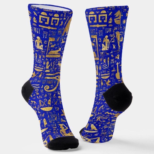 Ancient Egyptian hieroglyphs  Socks (Angled)