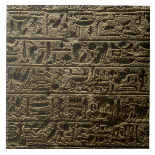 ancient egyptian hieroglyphs tile