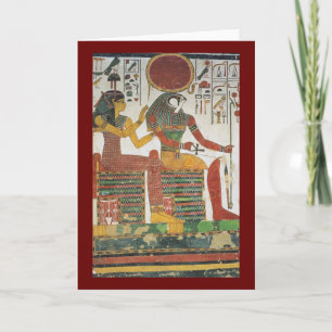 Ancient Egyptian Horus Card