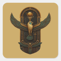 Ancient Egyptian Horus Falcon Winged Sun Symbol