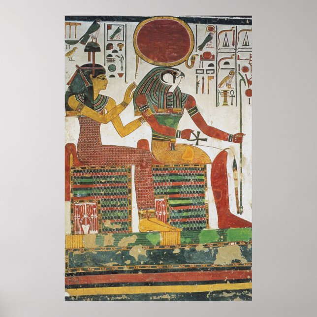 Ancient Egyptian Horus Print (Front)