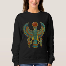 Ancient Egyptian Horus Winged Sun God Graphic Swea