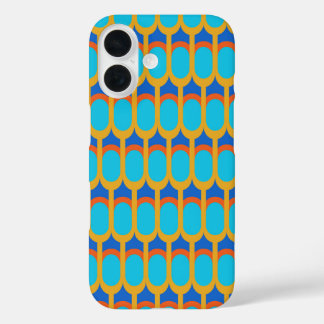 Ancient Egyptian Kemet Feather Pattern iPhone 16 Case