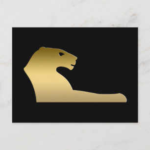Ancient Egyptian lion – goddess Sekhmet Postcard