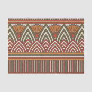 Ancient Egyptian Lotus Pattern Tissue Paper