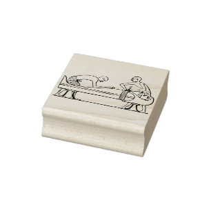 Ancient Egyptian mummy 2 illustration art stamp