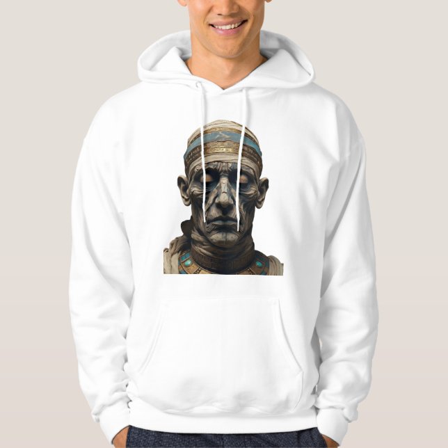 Ancient Egyptian Mummy | Anubis Guardian T-Shirt Hoodie (Front)