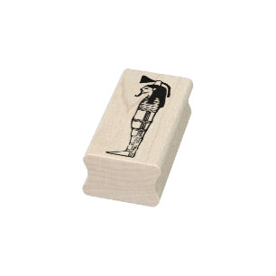 Ancient Egyptian mummy illustration art stamp