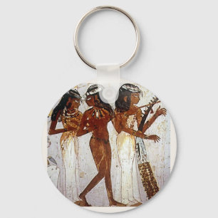Ancient Egyptian Music Key Ring