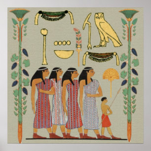 Ancient Egyptian People Poster