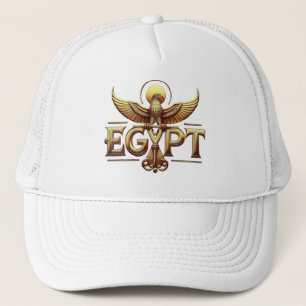 Ancient Egyptian Pharaoh T-Shirt KaliraArts Trucker Hat