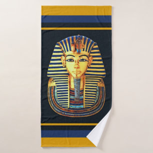 Ancient Egyptian Pharaoh Tutankhamun Bath Towel Set