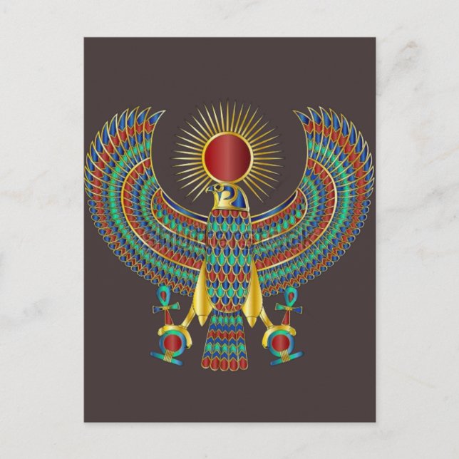 Ancient Egyptian Postcard | Pharaonic Art Design b (Front)