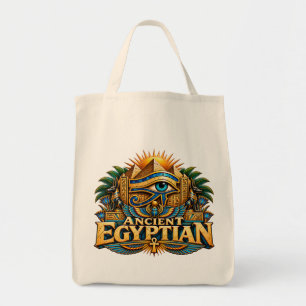 Ancient Egyptian Pyramid Eye of Horus Tote Bag