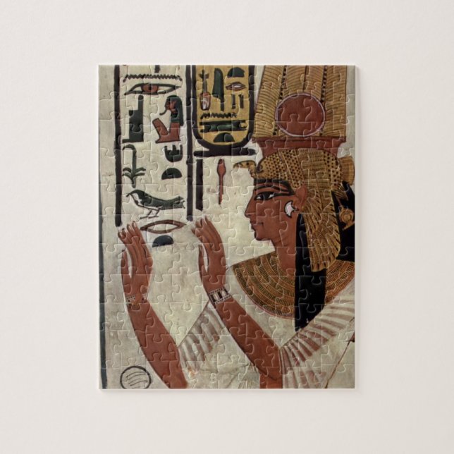 Ancient Egyptian Queen [Nefertari] Jigsaw Puzzle (Vertical)