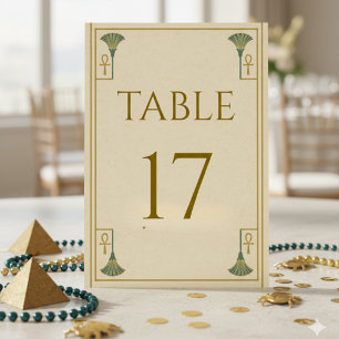 Ancient Egyptian Sacred Table Number
