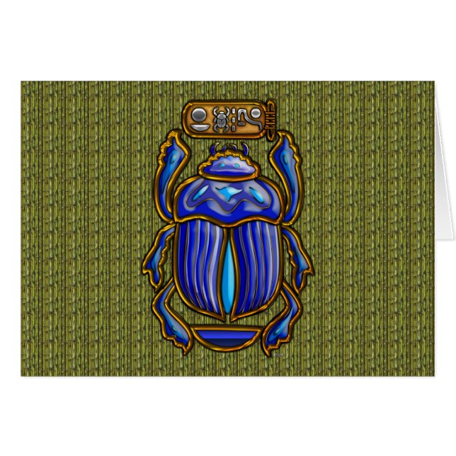 Ancient Egyptian Scarab (Front Horizontal)