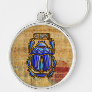 Ancient Egyptian Scarab Key Ring