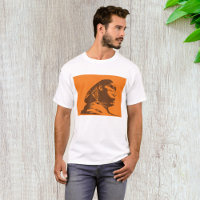 Ancient Egyptian Sphinx Bold Orange And Brown