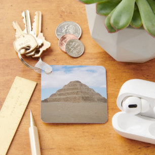 Ancient Egyptian Step Pyramid of Djoser Saqqara  Key Ring