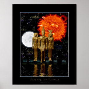 Ancient Egyptian-styled Fantasy Poster