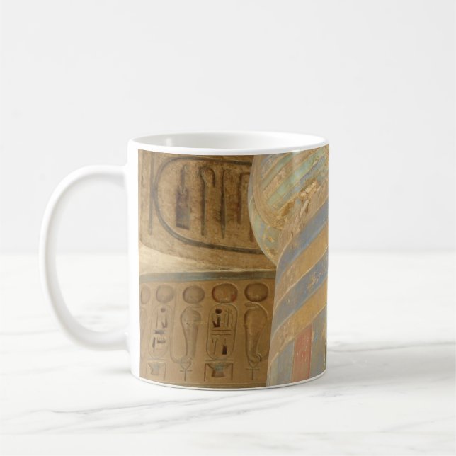 Ancient Egyptian Temple Coffee Mug (Left)