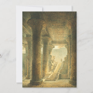 Ancient Egyptian Temple of Esna Invitation