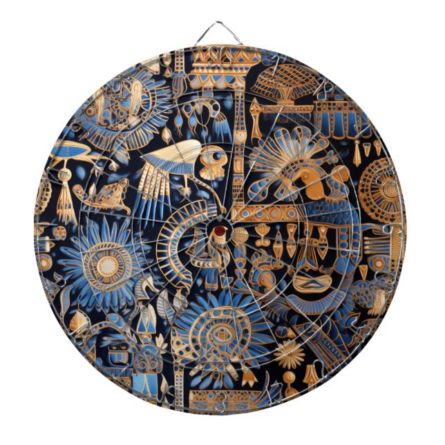 Ancient Egyptian Textile Dartboard (Front)